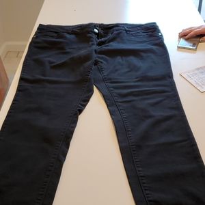 Black south pole jeans